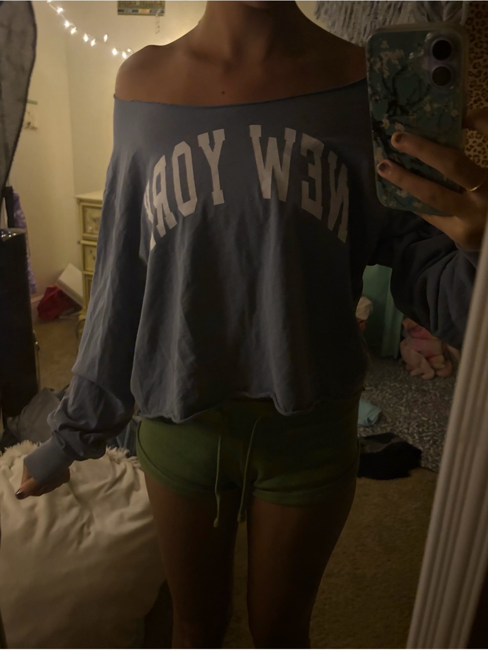 Brandy Melville Off Shoulder Long Sleeve